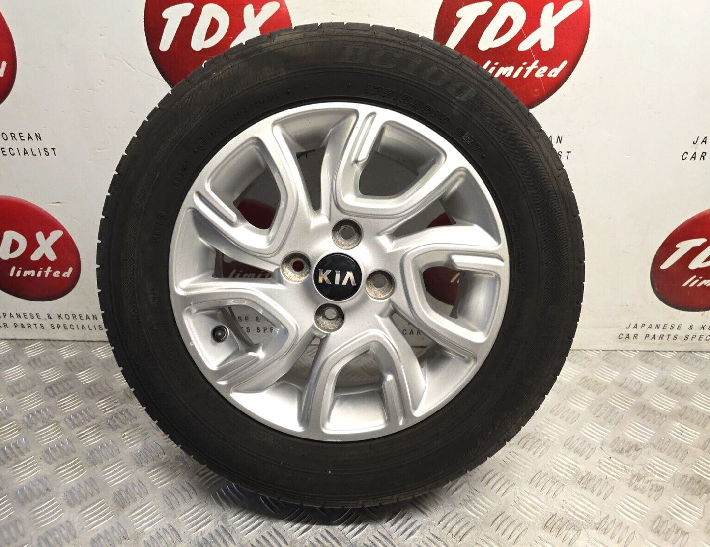 KIA PICANTO JA MK3 2017-2024 14" ALLOY WHEEL 5.29MM TYRE 175/65/14 52910-G6250