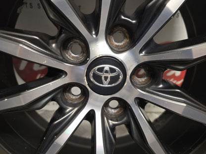 TOYOTA GT86 GT1 2017-2020 17" INCH GENUINE DIAMOND CUT ALLOY WHEEL 215/45/17