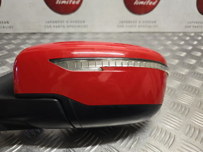 NISSAN JUKE F15 2014-2019 GENUINE PASSENGERS SIDE MANUAL FOLD MIRROR Z10 RED