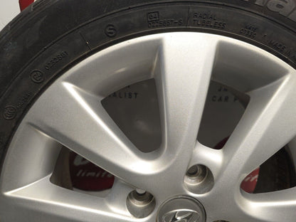 HYUNDAI I20 PB 2008-2014 15" INCH GENUINE ALLOY WHEEL 4MM 185/60/15 52910-1J805