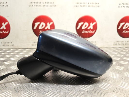 MAZDA 6 GJ MK3 2013-2016 GENUINE PASSENGERS SIDE POWER FOLD WING MIRROR 42B BLUE