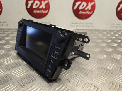 TOYOTA PRIUS MK3 2009-2015 SAT NAV STEREO MEDIA DISPLAY SCREEN UNIT 86120-47410