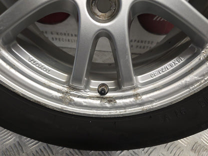 TOYOTA PRIUS MK4 2016-2021 15" INCH GENUINE ALLOY WHEEL 3.0MM TYRE 195/65/15