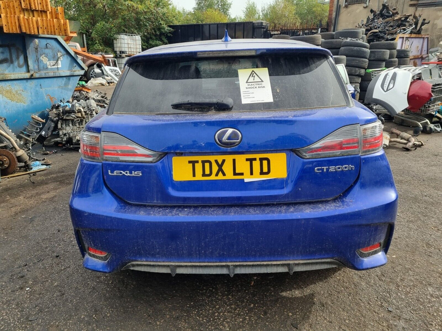 2014 LEXUS CT200H SE ZWA10 1.8 HYBRID 1 SPEED CVT AUTO VEHICLE PARTS SPARES