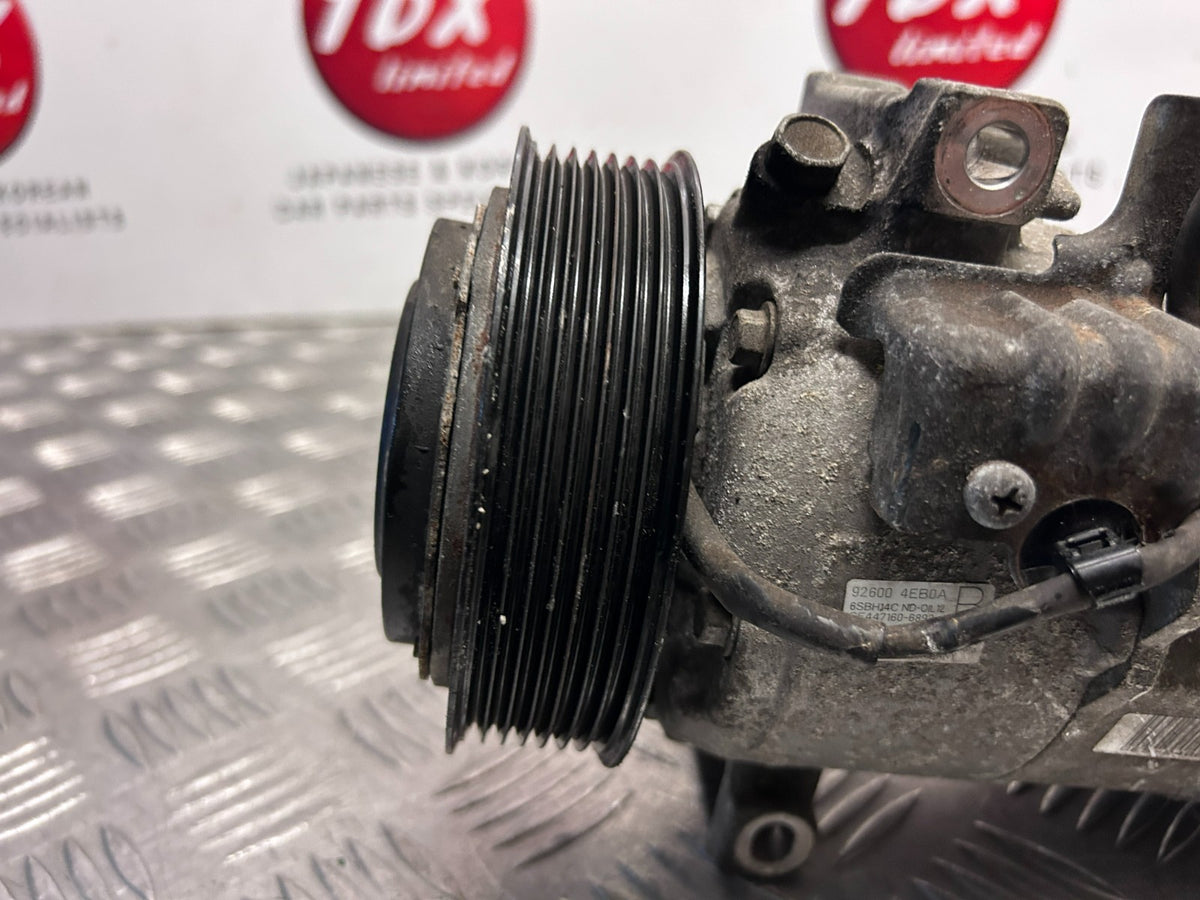 Nissan Qashqai J11 2014-2018 1.2 Petrol Genuine AC Compressor Pump 92600 4EB0A - photo 6 of 8