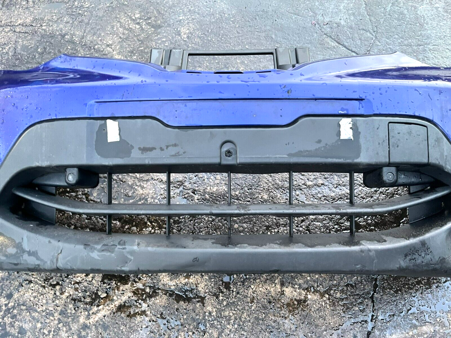 NISSAN QASHQAI J11 2014-2018 GENUINE FRONT BUMPER NO GRILLE RBN BLUE COLLECTION