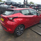 2018 NISSAN MICRA IG-T K14 MK5 ACENTA 0.9 PETROL 5 SPEED MANUAL FOR PARTS SPARES