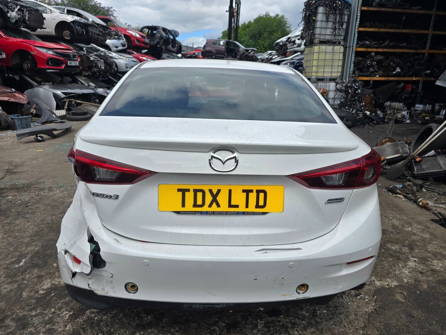 2015 MAZDA 3 D SPORT NAV MK3 (BM) SALOON 2.2 DIESEL 6 SPEED MANUAL PARTS SPARES