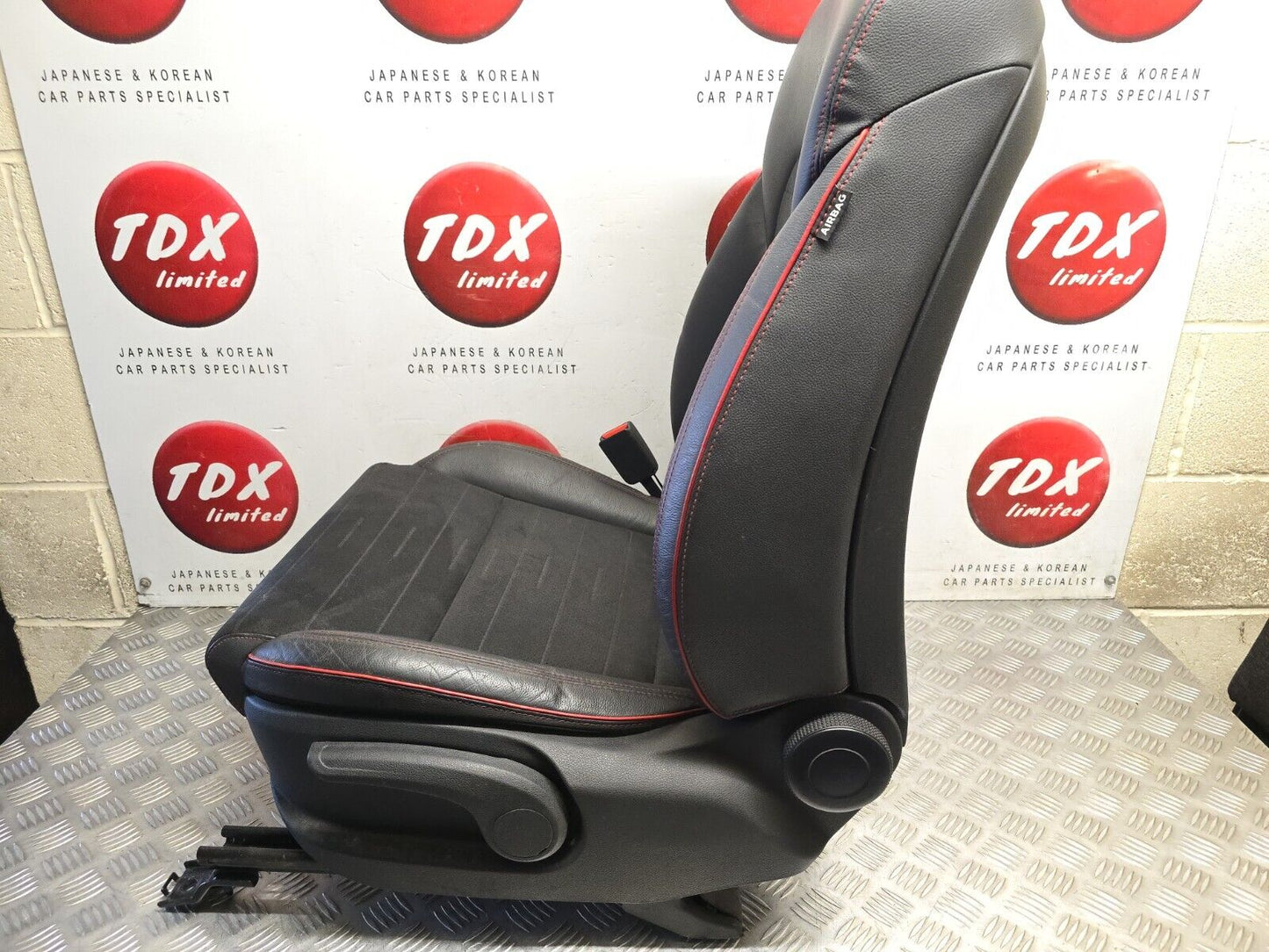 HYUNDAI TUCSON N-LINE 2018-2020 MK3 FACELIFT PASSENGERS FRONT LEATHER CLOTH SEAT