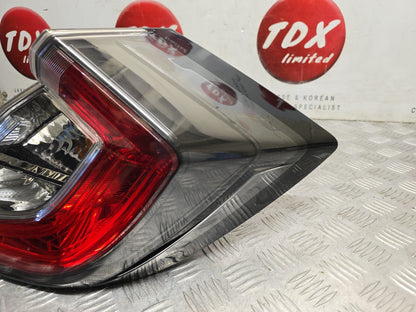Honda Civic X Mk10 2017-2021 Drivers Side Rear Outer Body Brake Light Lamp Assy 6