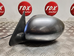 Nissan Juke F15 2010-2014 Pre-facelift Passengers Manual Fold Wing Mirror Grey - photo 1 of 8