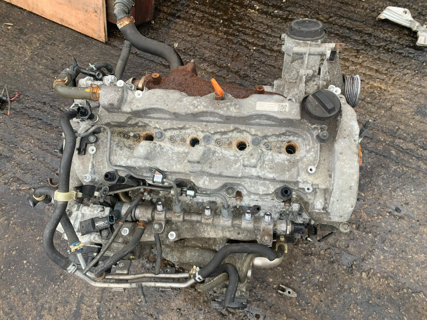 HONDA CIVIC MK9 I-DTEC 2012-2014 2.2 DIESEL N22B4 BARE ENGINE 51,364 MILES