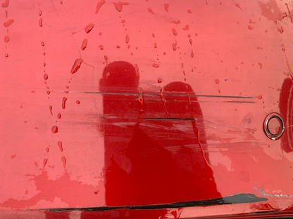 NISSAN PULSAR 2014-2017 GENUINE REAR PARKING SENSOR BUMPER NAH G RED