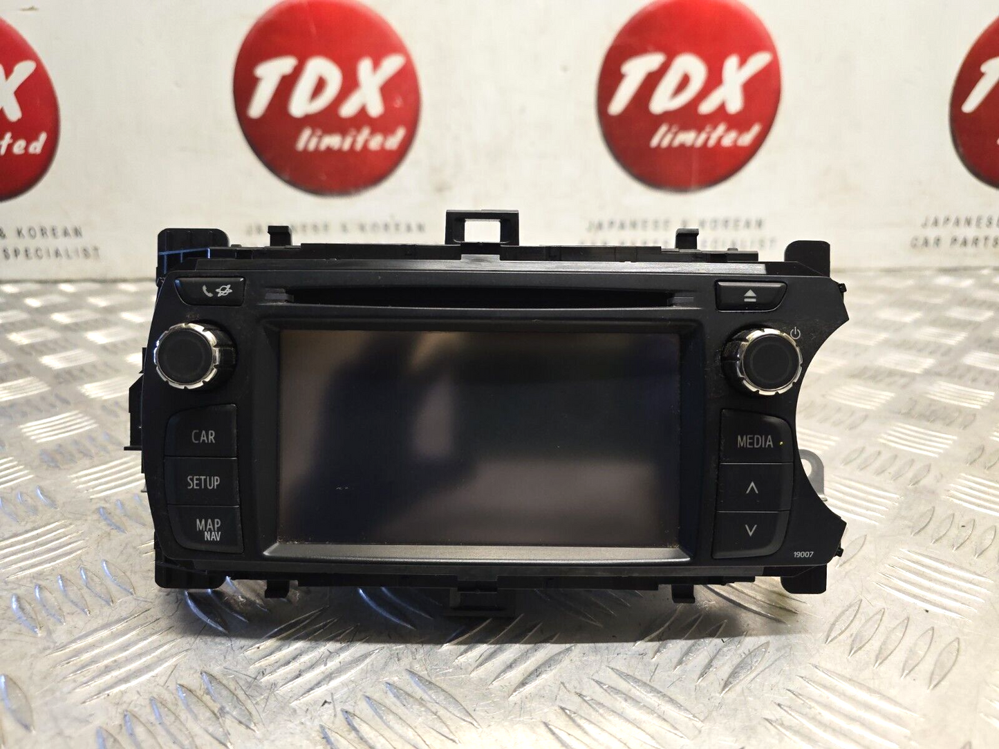 TOYOTA YARIS MK3 2012-2015 SAT NAV CD STEREO RADIO MEDIA HEAD UNIT 86140-0D020