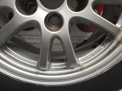 TOYOTA PRIUS MK4 2016-2021 15" INCH GENUINE ALLOY WHEEL 3.02MM TYRE 195/65/15