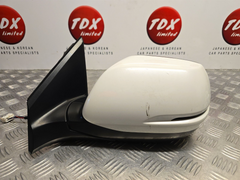Honda CR-V MK4 2013-2018 Genuine Passengers Side Manual Fold Wing Mirror White - photo 1 of 11