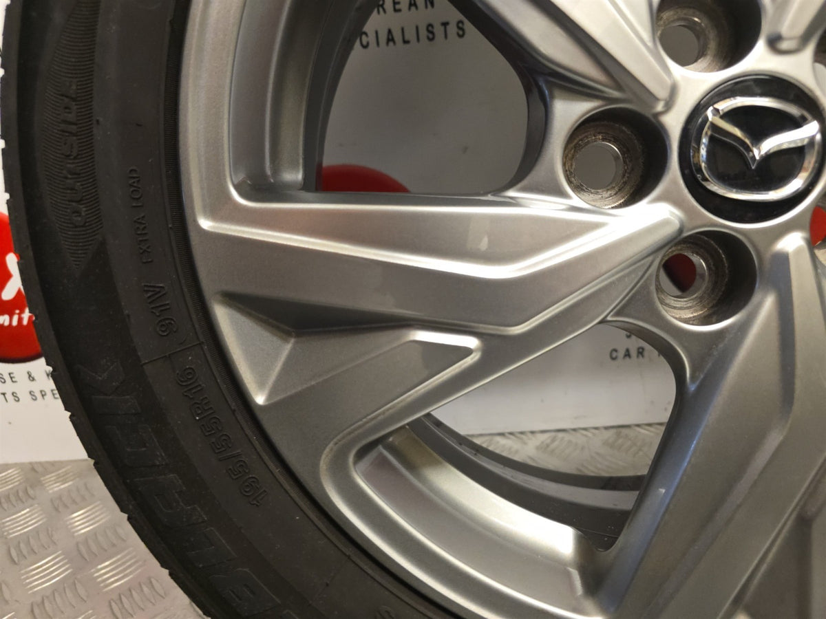 Mazda 2 XP210 MK3 Hybrid 2022-2026 Genuine 16" Grey Alloy Wheel 195/55/16 - photo 3 of 15