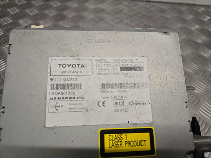 TOYOTA PRIUS MK3 2009-2015 SAT NAV STEREO MEDIA DISPLAY SCREEN UNIT 86120-47410