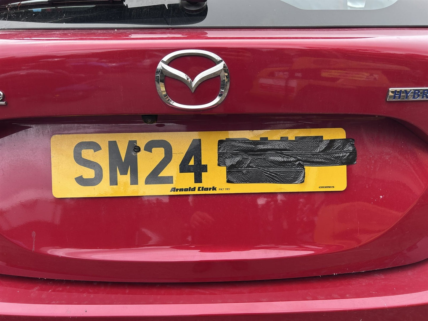 Mazda 2 Hybrid XP210 2022-2026 Tailgate Shell + Windscreen 3U5 Emotional Red - photo 4 of 9