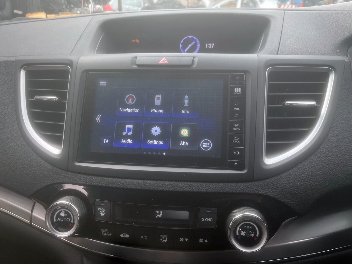 2016 HONDA CR-V RE67 MK4 FL SE NAVI 1.6 I-DTEC DIESEL 4X4 MANUAL VEHICLE FOR BREAKING AND PARTS