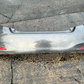 TOYOTA YARIS MK3 2012-2014 GENUINE COMPLETE REAR BUMPER 1G3 GREY COLLECTION