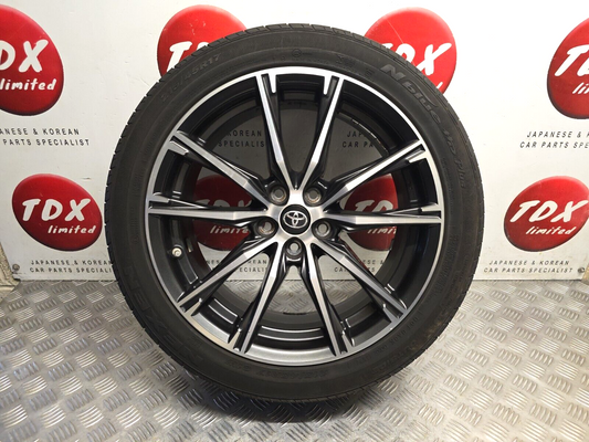 TOYOTA GT86 GT1 2017-2020 17" INCH GENUINE ALLOY WHEEL 4.1MM TREAD 215/45/17