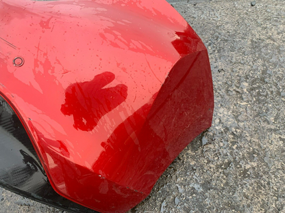 NISSAN PULSAR 2014-2017 GENUINE REAR PARKING SENSOR BUMPER NAH G RED