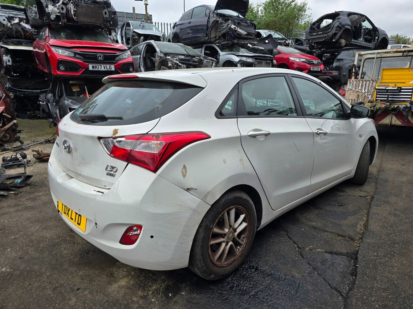 2013 HYUNDAI I30 GD MK2 ACTIVE 1.6 DIESEL CRDI 6 SPEED AUTO FOR PARTS SPARES