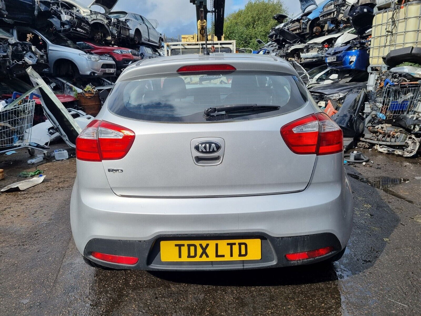 2013 KIA RIO 2 MK3 (UB) 3 DOOR 1.2 PETROL 5 SPEED MANUAL FOR PARTS & SPARES