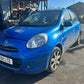 2011 NISSAN MICRA K13 MK4 ACENTA 1.2 DIG-S PETROL 5 SPEED MANUAL PARTS SPARES