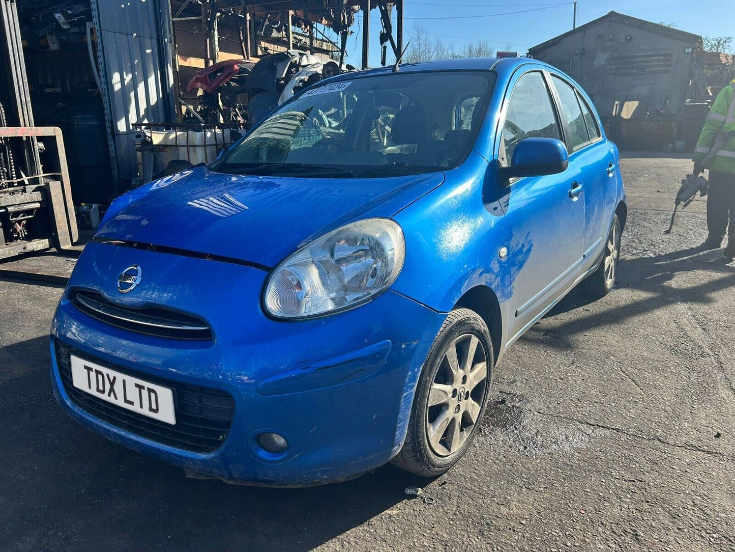 2011 NISSAN MICRA K13 MK4 ACENTA 1.2 DIG-S PETROL 5 SPEED MANUAL PARTS SPARES