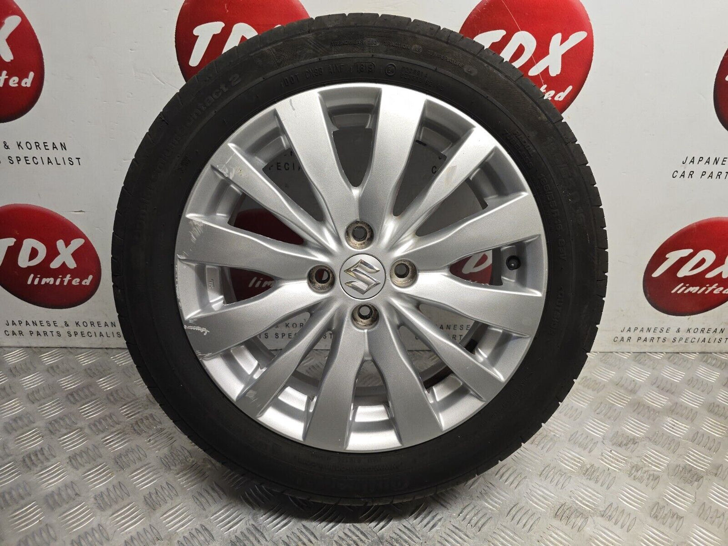 SUZUKI SWIFT MK3 2010-2016 16" INCH ALLOY WHEEL 5.7MM TYRE 185/55/16 SU0028