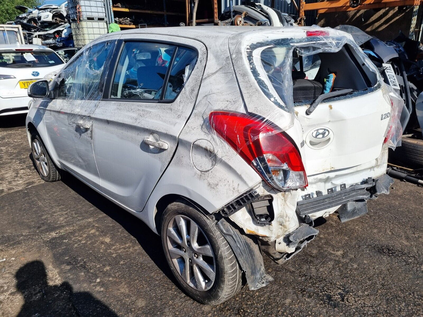 2013 HYUNDAI I20 ACTIVE (PB) 1.2 PETROL 5 SPEED MANUAL 5DR FOR PARTS & SPARES