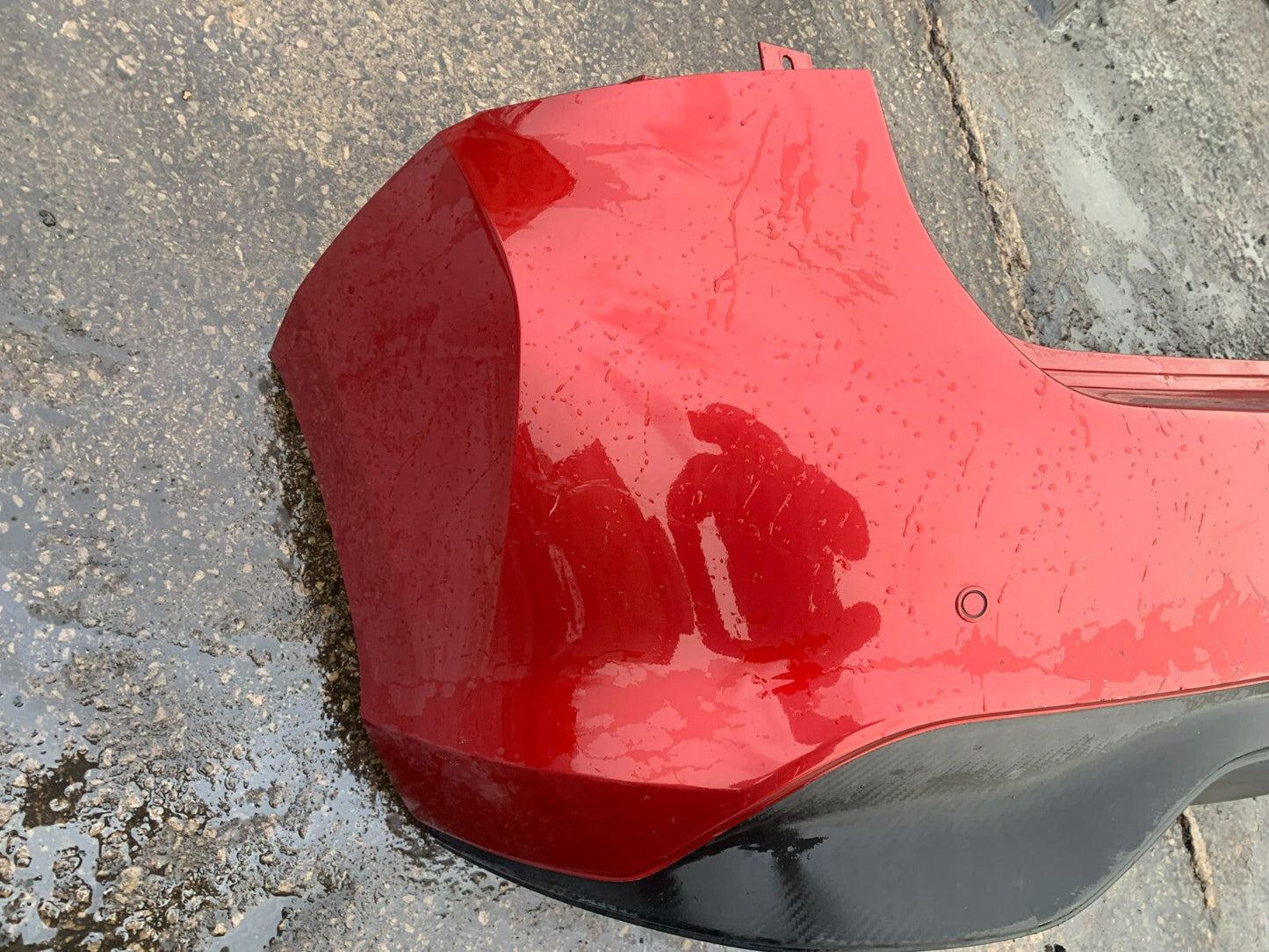 NISSAN PULSAR 2014-2017 GENUINE REAR PARKING SENSOR BUMPER NAH G RED