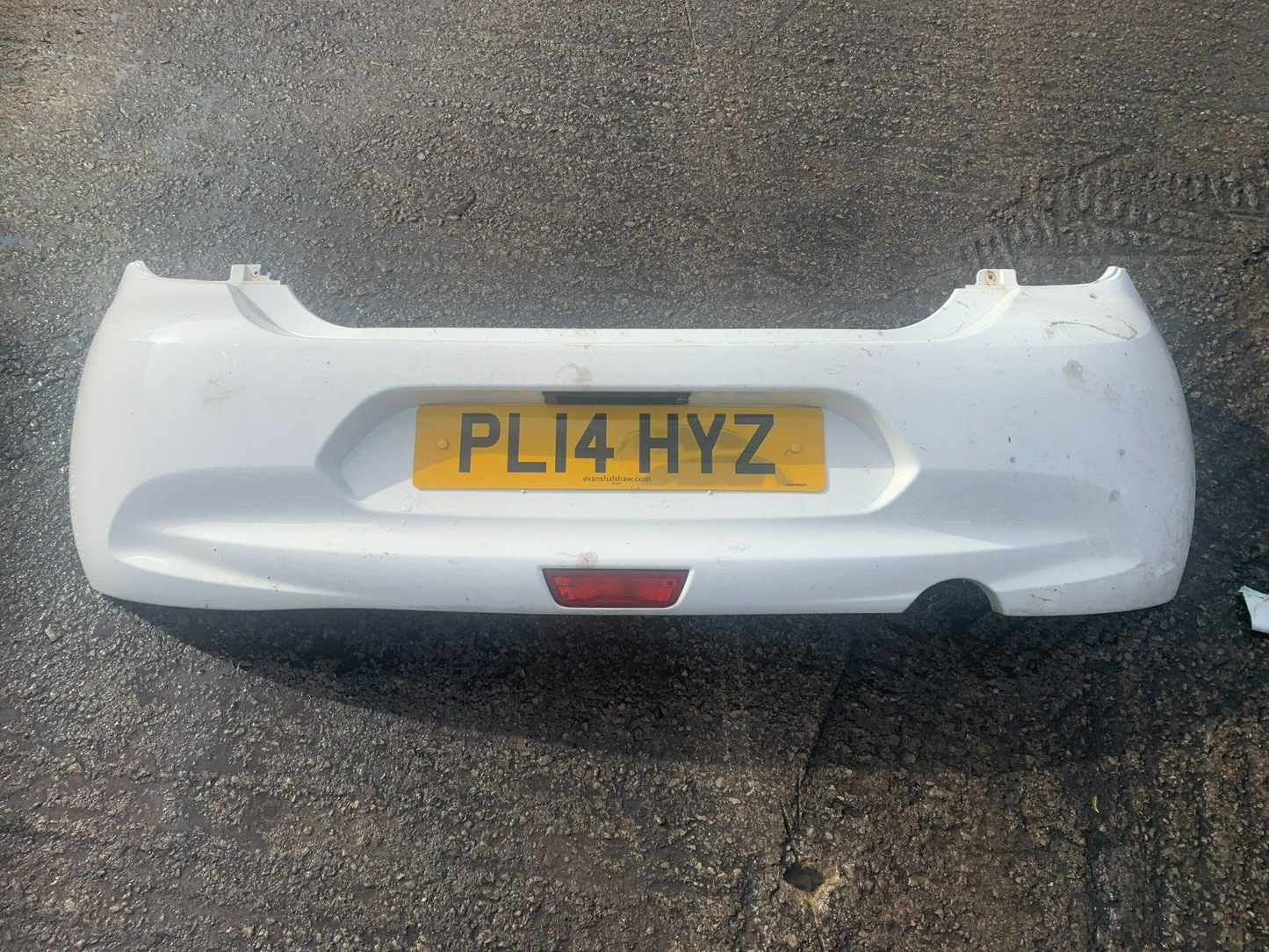 NISSAN MICRA K13 2013-2016 GENUINE FACELIFT REAR BUMPER WHITE COLLECTION