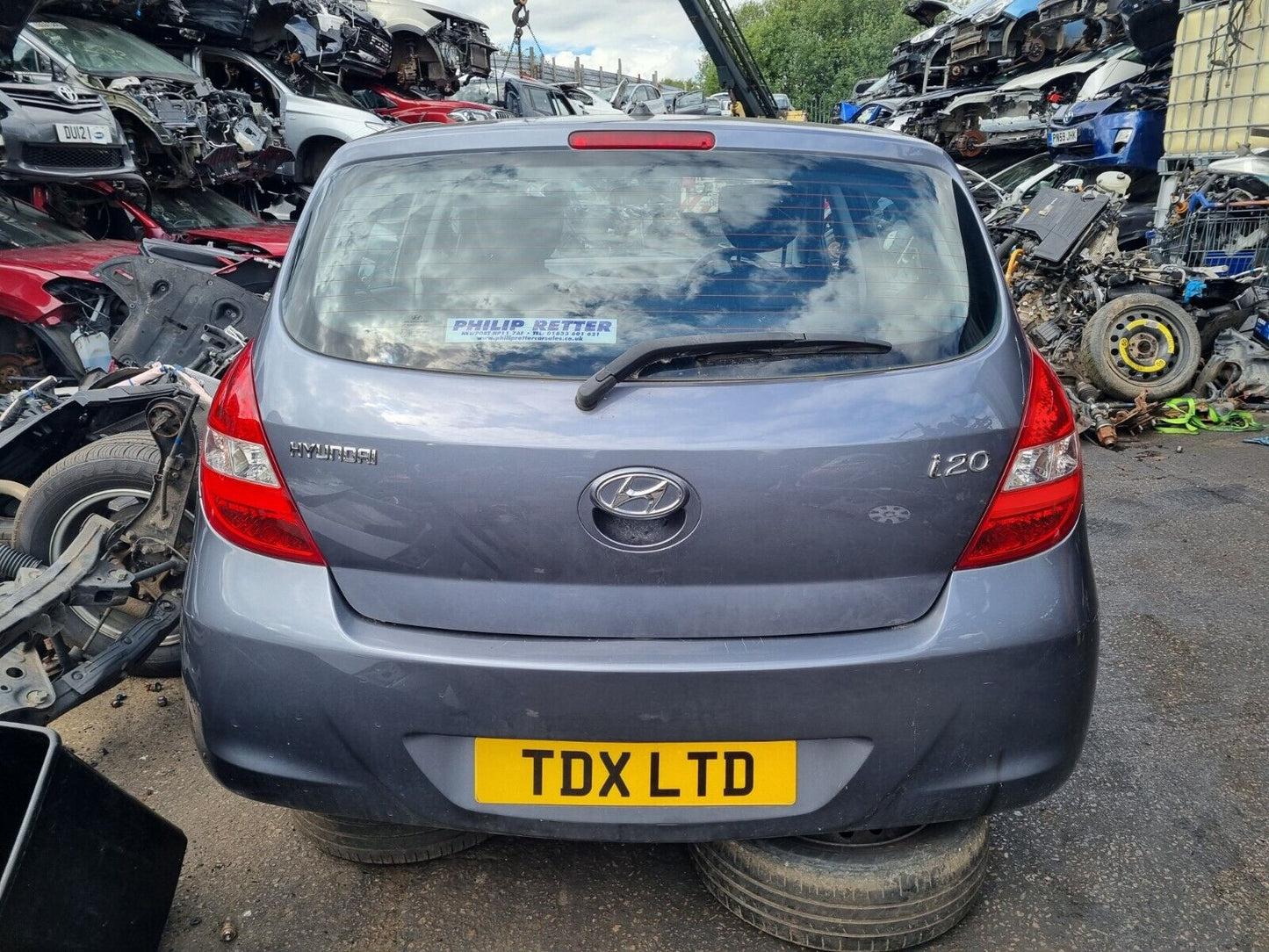 2010 HYUNDAI I20 (PB) CLASSIC 1.2 PETROL 5 SPEED MANUAL 5DR FOR PARTS SPARES