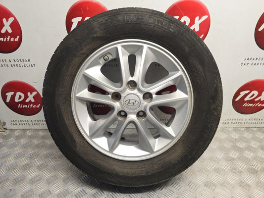 HYUNDAI I30 MK2 15" INCH 2012-2017 ALLOY WHEEL 4.7MM TYRE 195/65/15 52910-A6170