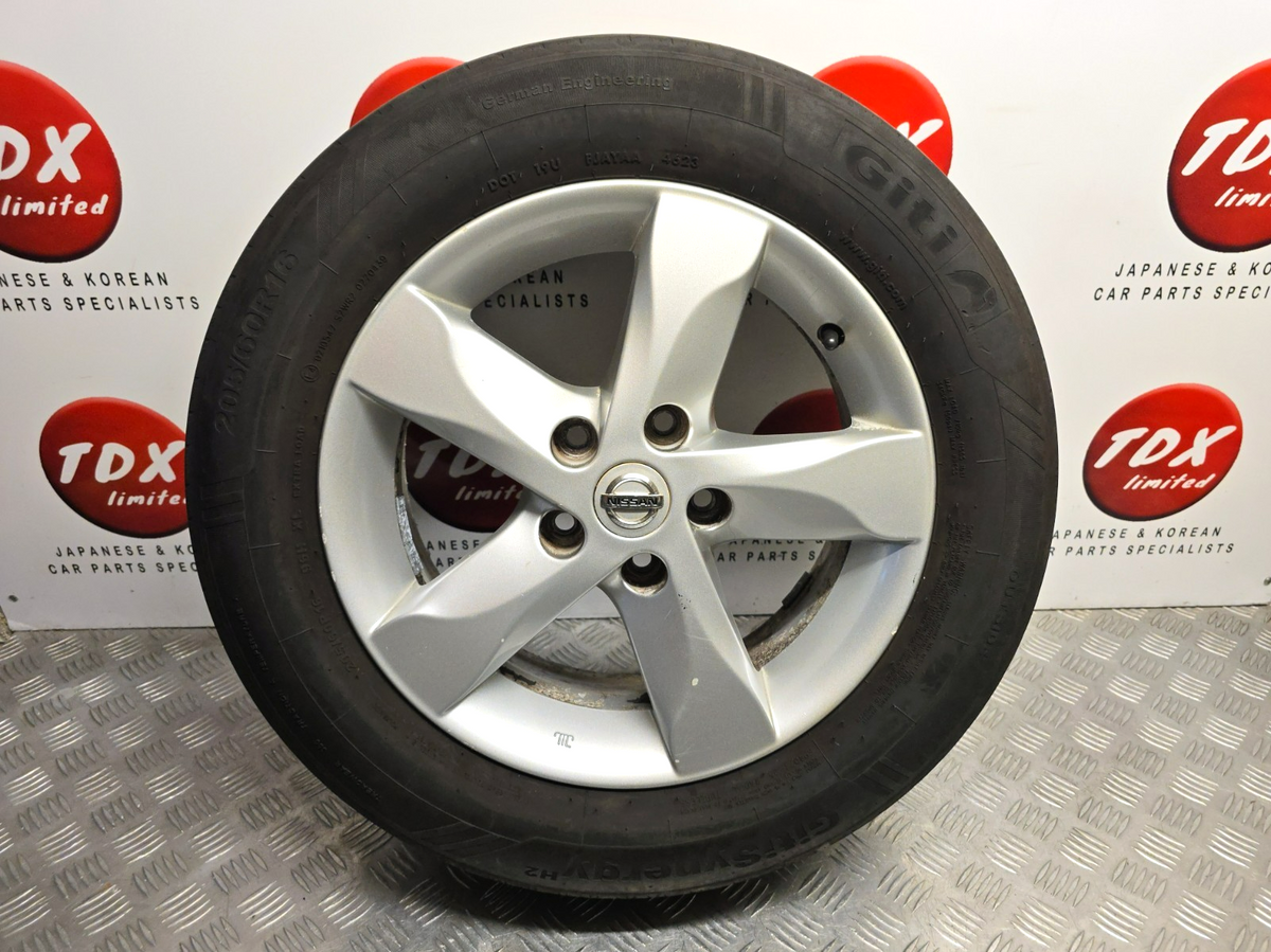 Nissan Qashqai J10 MK1 2007-2013 Genuine 16" Alloy Wheel 205/60R16 - photo 1 of 15