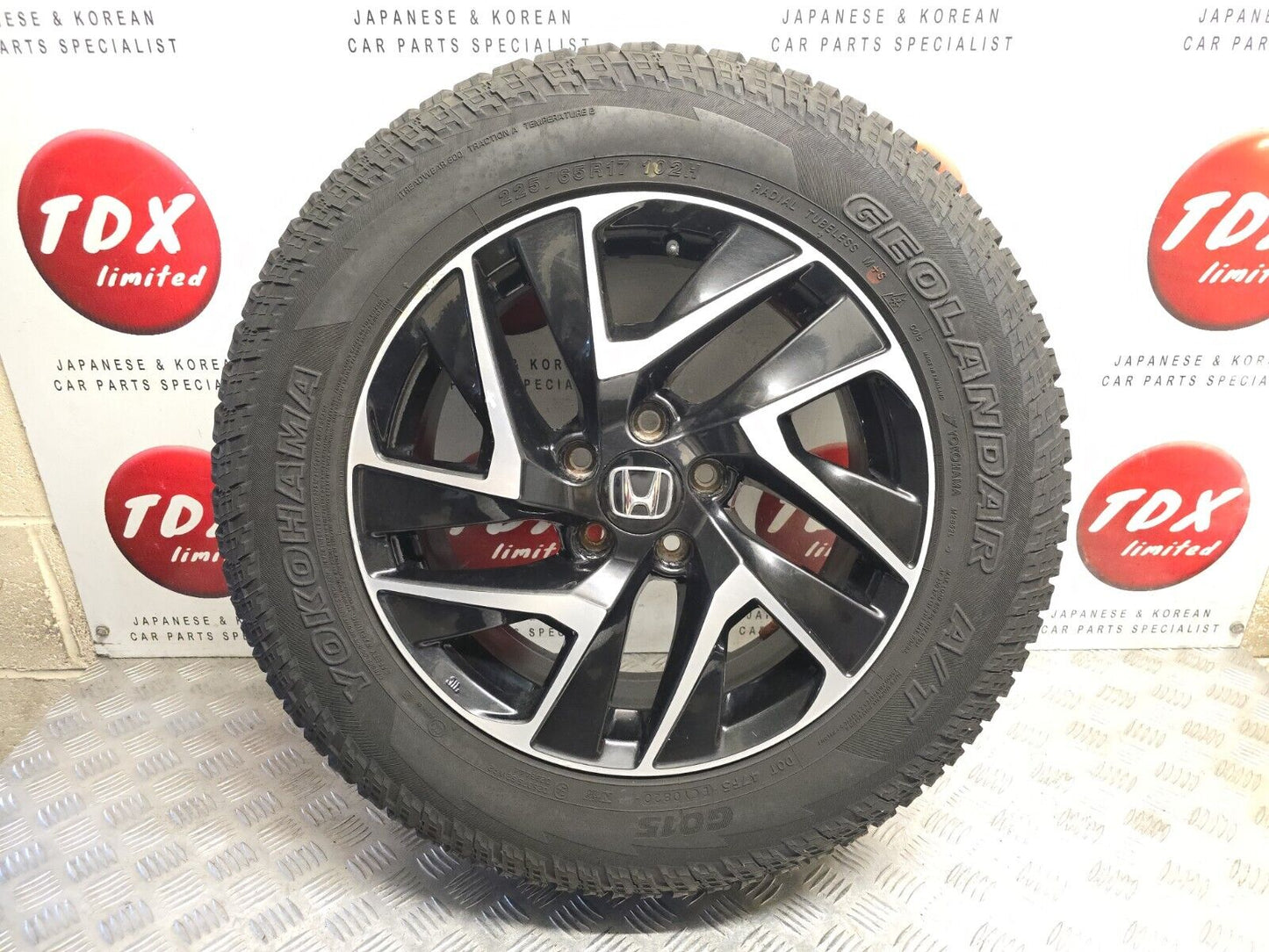 HONDA CR-V MK4 2013-2018 17" INCH ALLOY WHEEL SET + TYRES 225/65/17 T1W17070A