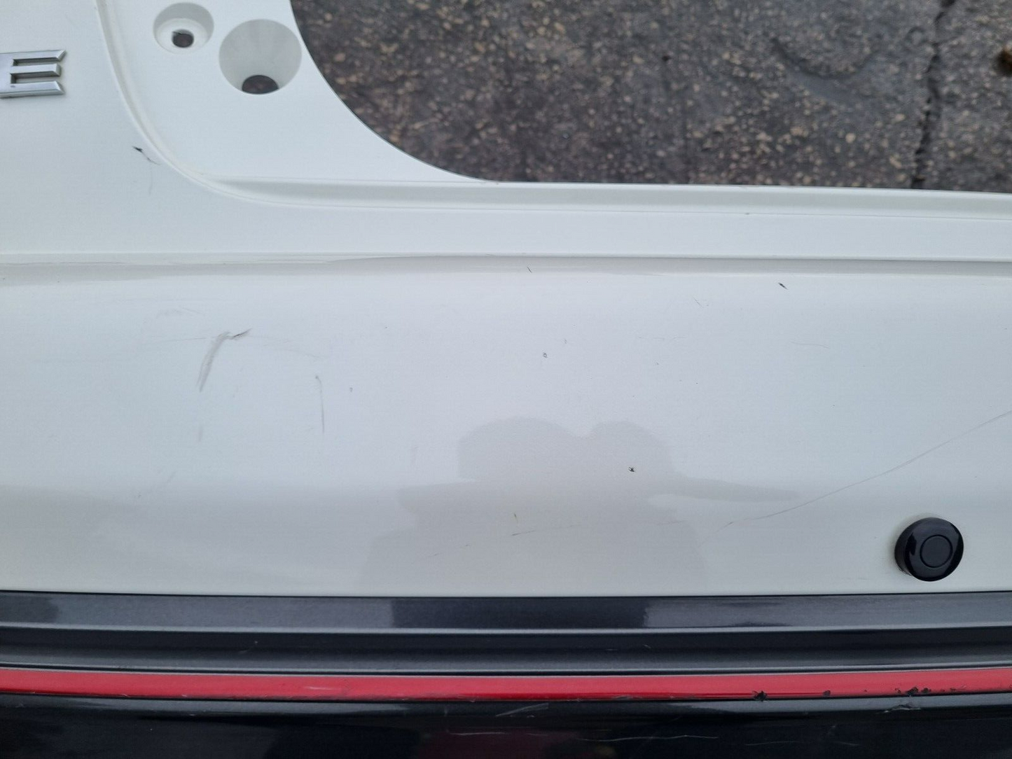 NISSAN JUKE NISMO F15 2014-2019 FACELIFT GENUINE REAR BUMPER IN WHITE