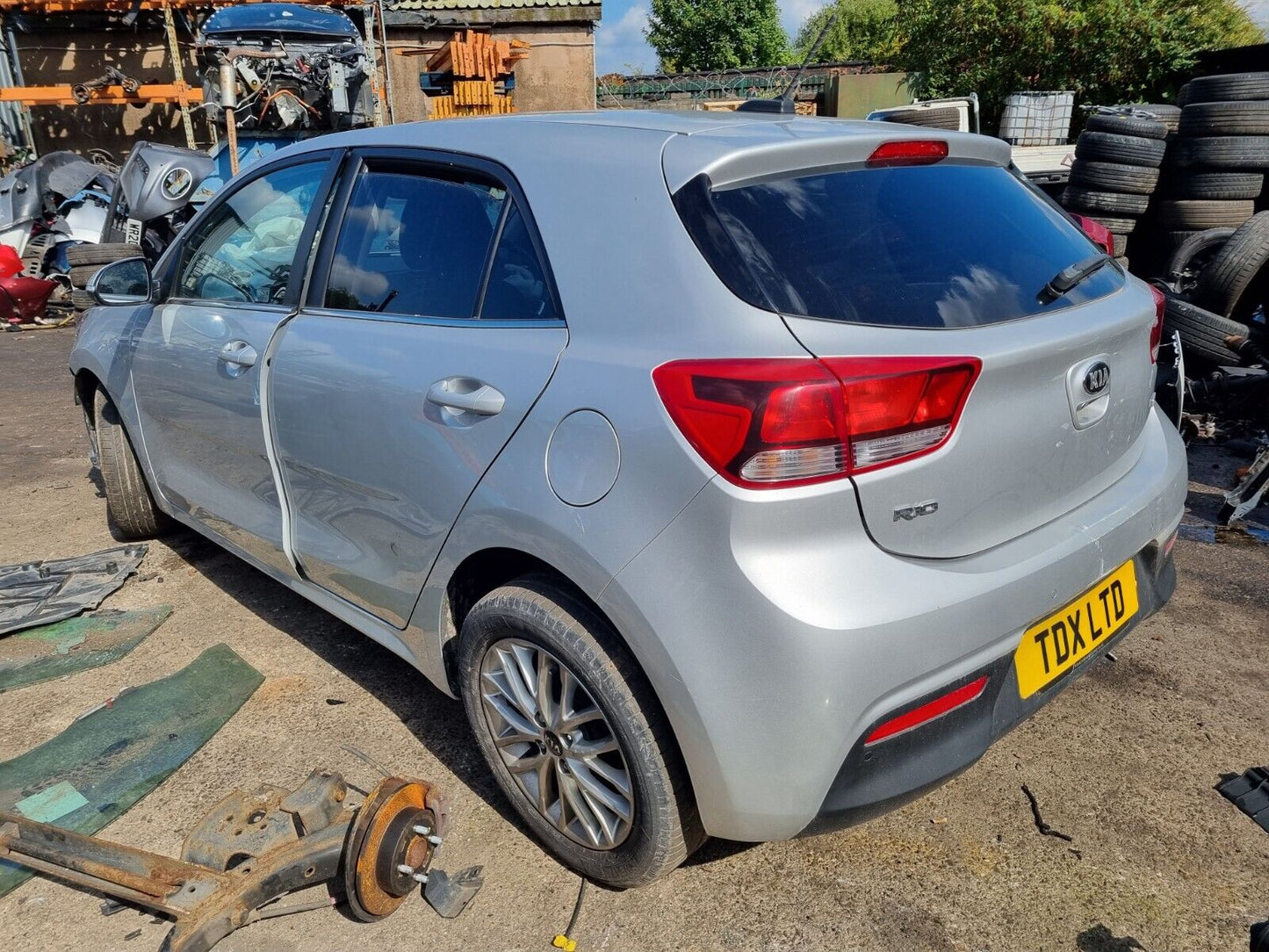 2018 KIA RIO 3 MK4 (YB) 1.0 PETROL 5 SPEED MANUAL 5DR FOR PARTS & SPARES