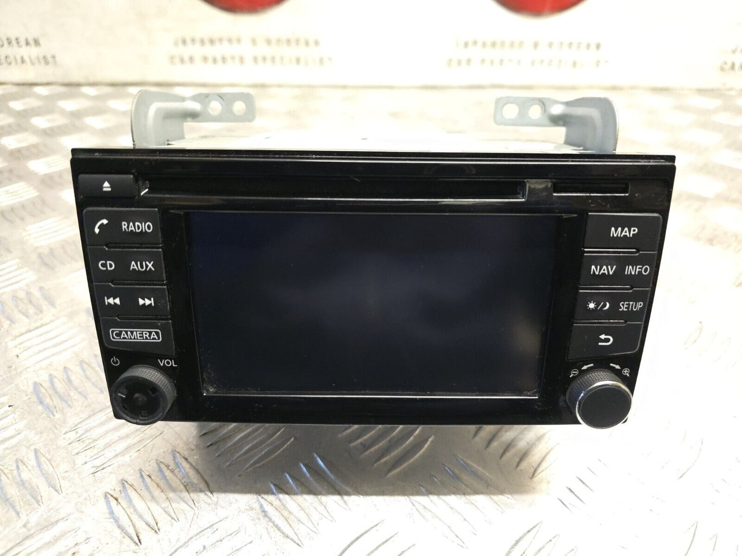 NISSAN JUKE 2014-2019 CAMERA SAT NAV MULTIMEDIA STEREO HEAD UNIT + SD 25915BV80A