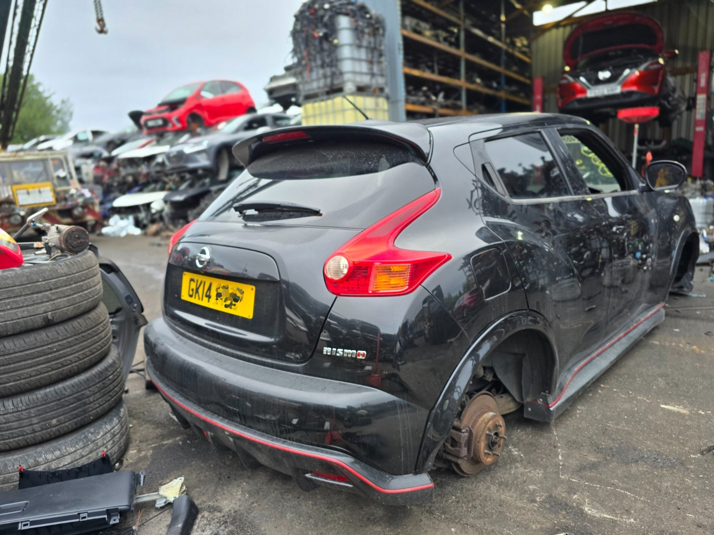 2014 NISSAN JUKE NISMO F15 1.6 DIG-T PETROL MR16DDT 4X4 AUTO VEHICLE FOR BREAKING AND PARTS