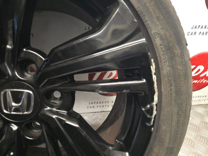 HONDA CIVIC MK10 2017-2022 17" INCH GENUINE ALLOY WHEEL BLACK 235/45/17 17080A