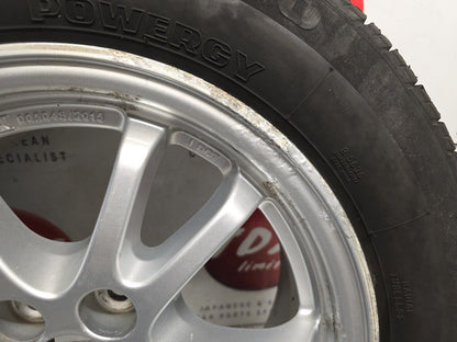 TOYOTA PRIUS MK4 2016-2021 15" INCH GENUINE ALLOY WHEEL 3.0MM TYRE 195/65/15