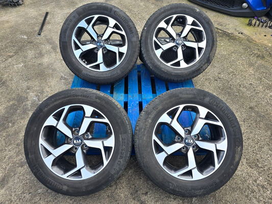 KIA SPORTAGE MK4 2016-2021 17 INCH GENUINE ALLOY WHEEL SET 225/60/17 52910-F1250