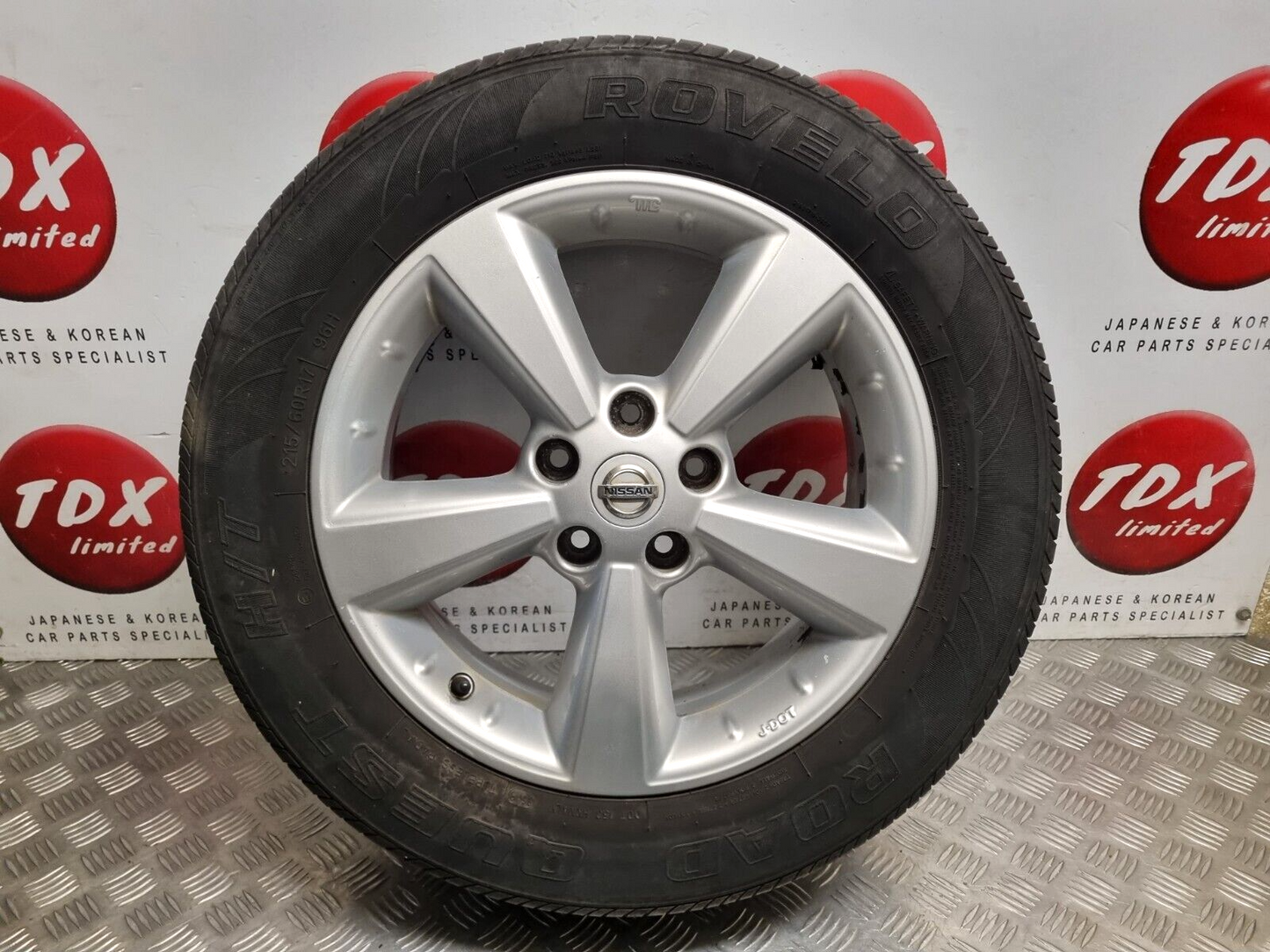 NISSAN QASHQAI J10 17" INCH 2007-2013 ALLOY WHEEL 5.7MM 215/60/17 40300EY17C