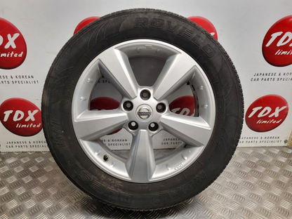 NISSAN QASHQAI J10 17" INCH 2007-2013 ALLOY WHEEL 5.7MM 215/60/17 40300EY17C