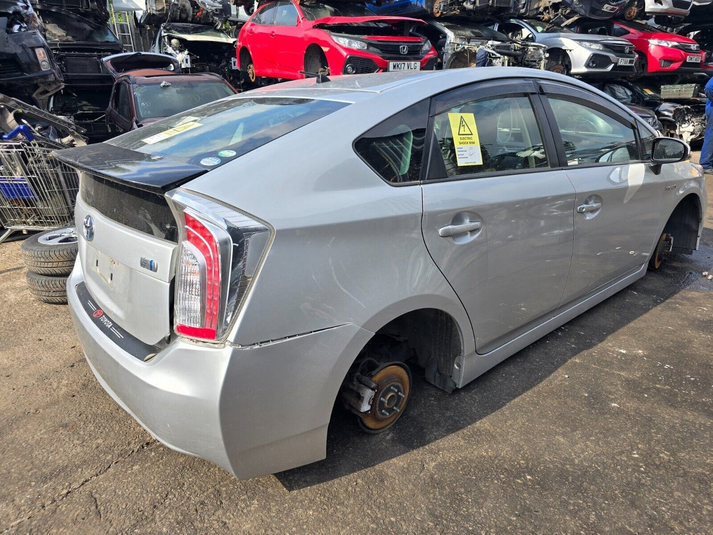 2015 TOYOTA PRIUS IMPORT (ZVW30) MK3 1.8 HYBRID PETROL CVT AUTO PARTS SPARES