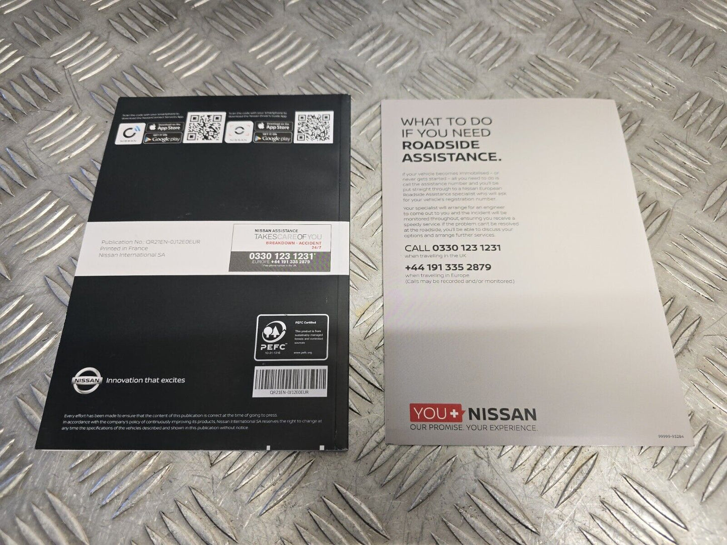 NISSAN QASHQAI J12 2021-2024 GENUINE OWNERS MANUAL HANDBOOK WALLET PACK BOOK